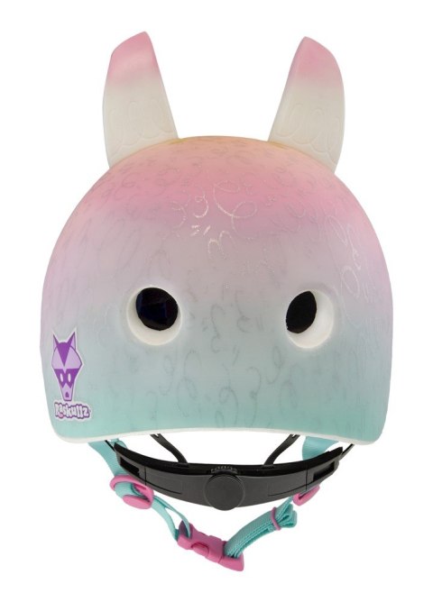 Kask dziecięcy juniorski RASKULLZ DOLLY RAINBOW multicolor roz. S CHILD FS 5+ (50-54 cm) (NEW 2026)