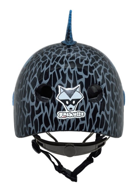 Kask dziecięcy juniorski RASKULLZ SHARK ATTAX black roz. S CHILD 5+ (50-54 cm) (NEW 2025)