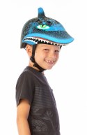 Kask dziecięcy juniorski RASKULLZ SHARK ATTAX black roz. S CHILD 5+ (50-54 cm) (NEW 2025)