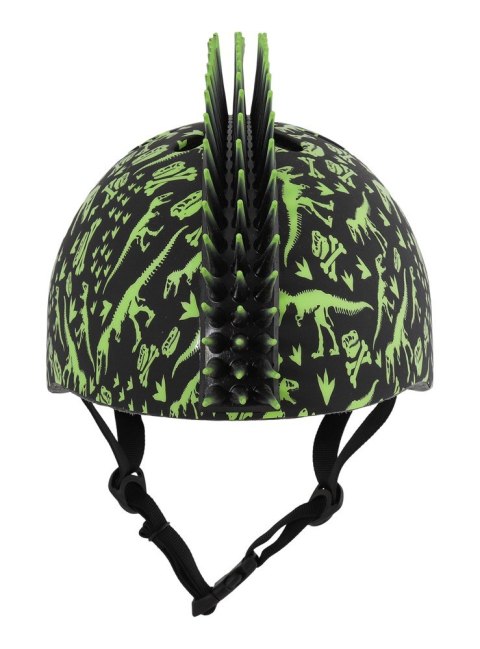 Kask dziecięcy juniorski RASKULLZ T-REX BONEZ MOHAWK black roz. S CHILD FS 5+ (50-54 cm) (NEW 2026)