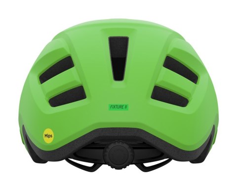 Kask dziecięcy juniorski GIRO FIXTURE II MIPS matte bright green roz. Uniwersalny (50-57 cm) (NEW 2025)