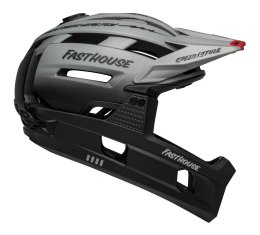 Kask full face BELL SUPER AIR R SPHERICAL matte gray black fasthouse roz. L (59-63 cm) (WYPRZEDAŻ -50%)