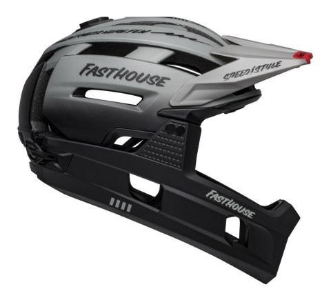 Kask full face BELL SUPER AIR R SPHERICAL matte gray black fasthouse roz. L (59-63 cm) (WYPRZEDAŻ -50%)
