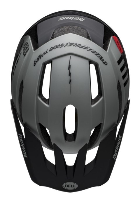 Kask mtb BELL 4FORTY AIR MIPS fasthouse matte gloss gray black roz. M (55-59 cm) (WYPRZEDAŻ -50%)