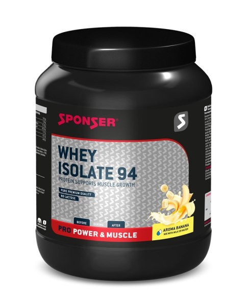 Odżywka SPONSER WHEY ISOLATE 94 Banan puszka 850g (NEW)