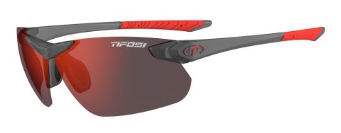 Okulary TIFOSI SEEK FC 2.0 satin vapor (1 szkło Smoke Red Mirror 15% transmisji światła) (NEW)