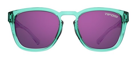 Okulary TIFOSI SMIRK aqua shimmer (1 szkło Rose Mirror 11% transmisji światła) (NEW)
