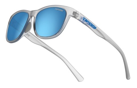 Okulary TIFOSI SWANK CLARION POLARIZED satin clear (1 szkło Clarion Blue POLARYZACJA 15% transmisji światła) (NEW)