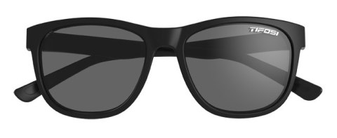 Okulary TIFOSI SWANK POLARIZED satin black (1 szkło Smoke POLARYZACJA 13% transmisji światła) (NEW)