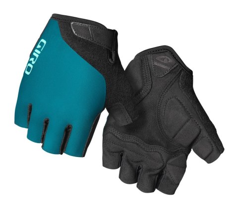 Rękawiczki damskie GIRO JAG'ETTE krótki palec harbour blue screaming teal roz. M (obwód dłoni 170-189 mm / dł. dłoni 170-184 mm)