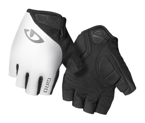 Rękawiczki damskie GIRO JAG'ETTE krótki palec white roz. M (obwód dłoni 170-189 mm / dł. dłoni 170-184 mm) (NEW 2026)