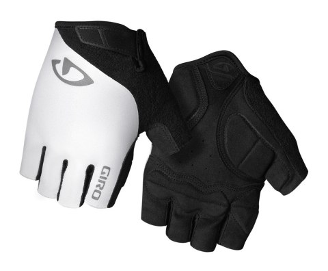 Rękawiczki męskie GIRO JAG krótki palec white roz. M (obwód dłoni 203-229 mm / dł. dłoni 181-188 mm) (NEW 2026)