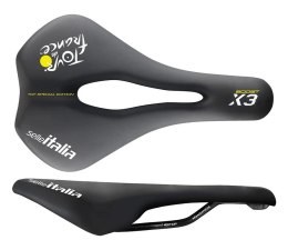 Siodło SELLE ITALIA X3 Boost Superflow TDF L (id match - L3), FeC Alloy Ø7, Duro-Tek, 285g (NEW)