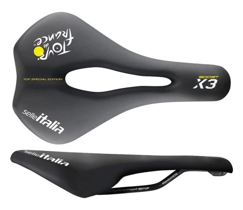 Siodło SELLE ITALIA X3 Boost Superflow TDF L (id match - L3), FeC Alloy Ø7, Duro-Tek, 285g (NEW)
