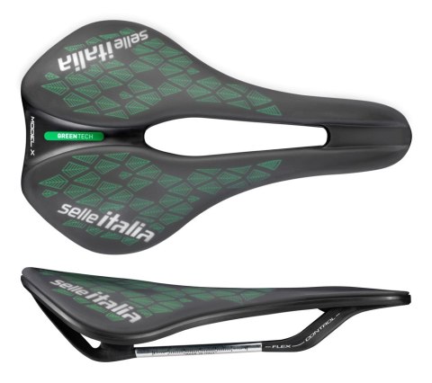 Siodło SELLE ITALIA MODEL X LEAF, Superflow L (id match L3), FeC Alloy Rail, 315g (DWZ)