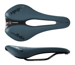 Siodło SELLE ITALIA NOVUS BOOST EVO GRAVEL TM SUPERFLOW L (id match L3), 242g, Niebieskie (NEW)