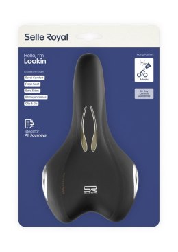 Siodło SELLEROYAL LOOKIN ATHLETIC 45st. żelowe + elastomery unisex (DWZ)