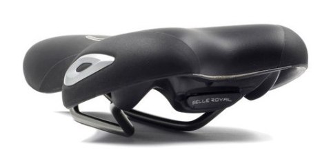 Siodło SELLEROYAL LOOKIN ATHLETIC 45st. żelowe + elastomery unisex (DWZ)
