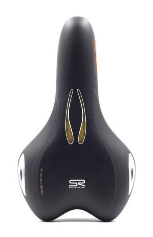 Siodło SELLEROYAL LOOKIN ATHLETIC 45st. żelowe + elastomery unisex (DWZ)