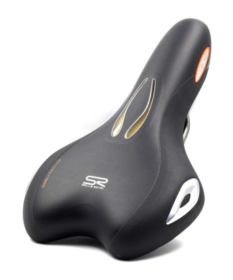 Siodło SELLEROYAL LOOKIN ATHLETIC 45st. żelowe + elastomery unisex (DWZ)