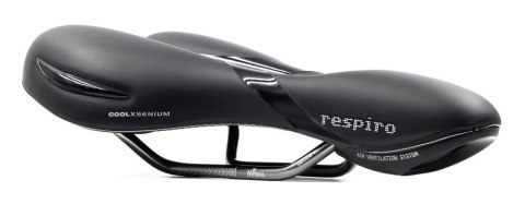Siodło SELLEROYAL RESPIRO SOFT MODERATE 60st. żelowe + elastomery, kanał chłodzący, unisex 496g (NEW)