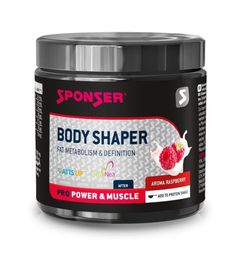 Suplement SPONSER BODY SHAPER Malina pudełko 200g (NEW 2023)