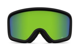 Gogle zimowe juniorskie GIRO CHICO 2.0 BLACK ASHES (OTG) (Cylindryczne) (Szyba lustrzana kolorowa LODEN GREEN) (NEW 2023/2024)