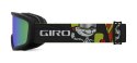 Gogle zimowe juniorskie GIRO CHICO 2.0 BLACK ASHES (OTG) (Cylindryczne) (Szyba lustrzana kolorowa LODEN GREEN) (NEW 2023/2024)