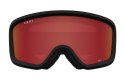 Gogle zimowe juniorskie GIRO CHICO 2.0 BLACK ZOOM (Szyba lustrzana kolorowa AMBER SCARLET 19-42% S2) (NEW 2023/2024)