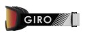 Gogle zimowe juniorskie GIRO CHICO 2.0 BLACK ZOOM (Szyba lustrzana kolorowa AMBER SCARLET 19-42% S2) (NEW 2023/2024)
