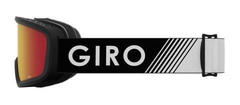 Gogle zimowe juniorskie GIRO CHICO 2.0 BLACK ZOOM (Szyba lustrzana kolorowa AMBER SCARLET 19-42% S2) (NEW 2023/2024)