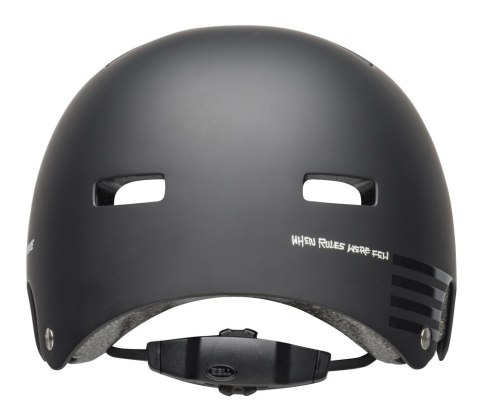 Kask bmx BELL LOCAL matte black white fasthouse roz. L (59-61.5 cm) (NEW 2025)