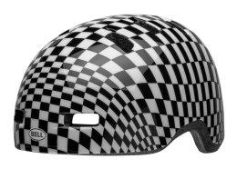 Kask dziecięcy BELL LIL RIPPER checker gloss black white roz. S (48-55 cm) (NEW 2026)
