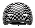 Kask dziecięcy BELL LIL RIPPER checker gloss black white roz. S (48-55 cm) (NEW 2026)