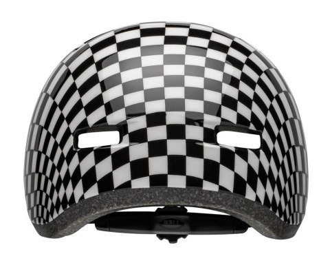 Kask dziecięcy BELL LIL RIPPER checker gloss black white roz. S (48-55 cm) (NEW 2026)