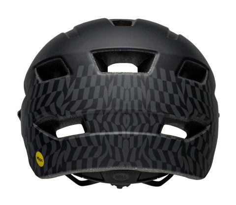 Kask dziecięcy BELL SIDETRACK wavy checks matte black roz. Uniwersalny (47-54 cm) (NEW 2025)