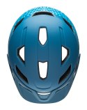 Kask dziecięcy BELL SIDETRACK wavy checks matte blue roz. Uniwersalny (47-54 cm) (NEW 2025)