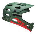 Kask full face BELL SUPER 3R MIPS matte dark green infrared roz. L (58-62 cm) (WYPRZEDAŻ -60%)