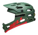 Kask full face BELL SUPER 3R MIPS matte dark green infrared roz. L (58-62 cm) (WYPRZEDAŻ -60%)