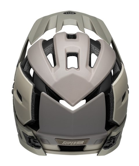 Kask full face BELL SUPER AIR R SPHERICAL matte cement gray roz. L (59-63 cm) (NEW 2025)