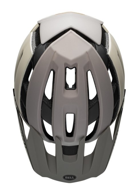 Kask full face BELL SUPER AIR R SPHERICAL matte cement gray roz. M (55-59 cm) (NEW 2025)