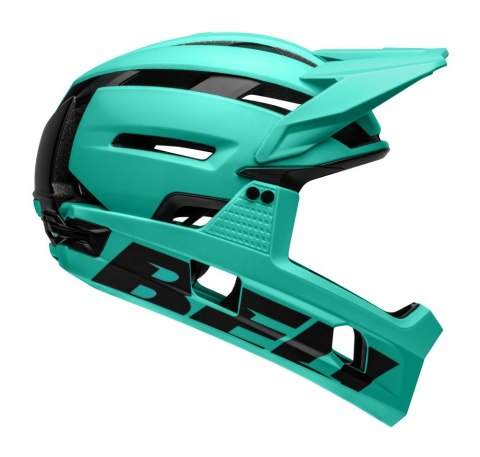 Kask full face BELL SUPER AIR R SPHERICAL matte turquosie black roz. M (55-59 cm) (WYPRZEDAŻ -50%)