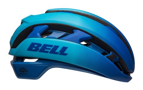 Kask gravel szosowy BELL XR SPHERICAL matte gloss blue flare roz. M (55-59 cm) (NEW 2025)