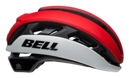 Kask gravel szosowy BELL XR SPHERICAL matte gloss crimson white roz. L (58-62 cm) (NEW 2025)