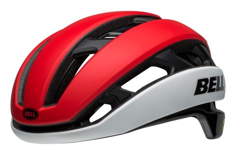 Kask gravel szosowy BELL XR SPHERICAL matte gloss crimson white roz. M (55-59 cm) (NEW 2025)