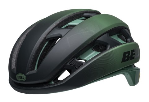 Kask gravel szosowy BELL XR SPHERICAL matte gloss green flare roz. L (58-62 cm) (NEW 2025)