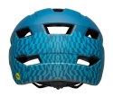 Kask juniorski BELL SIDETRACK MIPS wavy checks matte blue roz. Uniwersalny (50-57 cm) (NEW 2025)