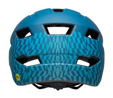 Kask juniorski BELL SIDETRACK MIPS wavy checks matte blue roz. Uniwersalny (50-57 cm) (NEW 2025)