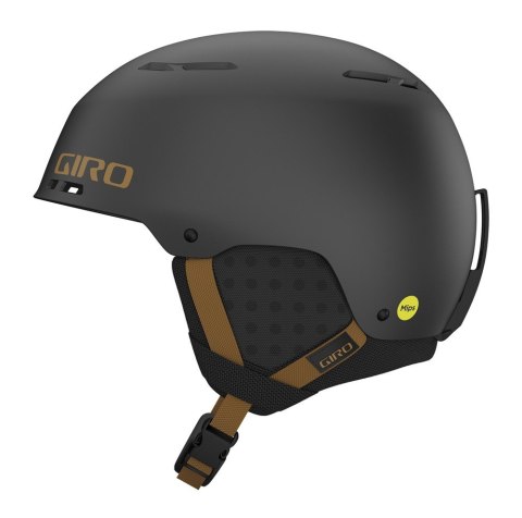 Kask zimowy GIRO EMERGE SPHERICAL metallic coal / tan roz. L (59-62.5 cm) (NEW 2023/2024)