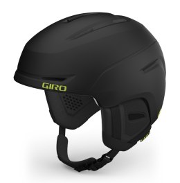 Kask zimowy GIRO NEO matte black / ano green roz. M (55.5-59 cm) (NEW 2023/2024)